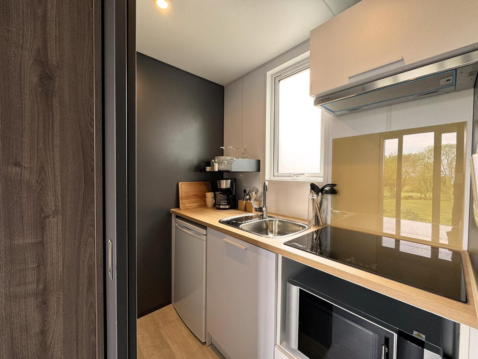 Golf Cubes Hohwacht Villa Bagian luar foto
